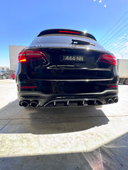Mercedes GLC43 AMG Facelift Diffuser kit + tips