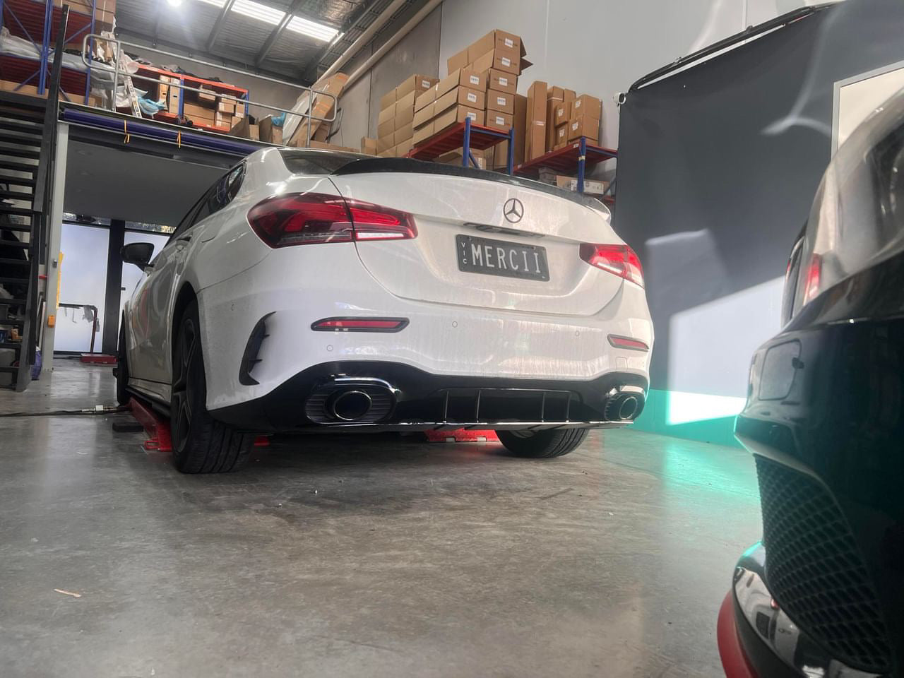 Carbon Fibre ABS Spoiler for Mercedes Benz A- Class V117 2019