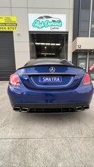 C-Class W205 Sports Spoiler + C-Class W205 Sedan 2014-2021 C200/C250/C300/C43/C63s