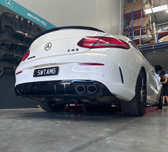 Mercedes C Class C205 Coupe AMG diffuser kit for C200 C250 C300 C43AMG C63s Sedan