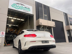 Mercedes C Class C205 Coupe AMG diffuser kit for C200 C250 C300 C43AMG C63s Sedan