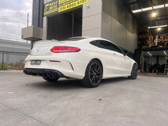 Mercedes C Class C205 Coupe AMG diffuser kit for C200 C250 C300 C43AMG C63s Sedan