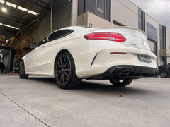 Mercedes C Class C205 Coupe AMG diffuser kit for C200 C250 C300 C43AMG C63s Sedan