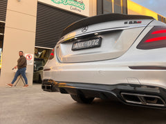 Mercedes E63s Diffuser Kit W213 2016-2019 with black tips for E200 E250 E300 E400 with AMG pack