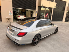 Mercedes E63s Diffuser Kit W213 2016-2019 with black tips for E200 E250 E300 E400 with AMG pack