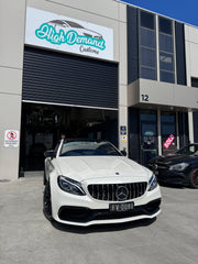 C63s GT AMG GRILL- CHROME SILVER + C-Class C63s AMG Sedan, Coupe, Estate, Convertible 2015-2018