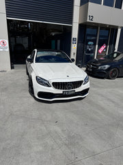 C63s GT AMG GRILL- CHROME SILVER + C-Class C63s AMG Sedan, Coupe, Estate, Convertible 2015-2018