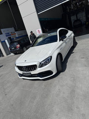 C63s GT AMG GRILL- CHROME SILVER + C-Class C63s AMG Sedan, Coupe, Estate, Convertible 2015-2018