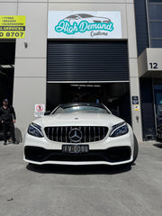 C63s GT AMG GRILL- CHROME SILVER + C-Class C63s AMG Sedan, Coupe, Estate, Convertible 2015-2018
