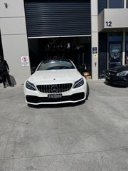 C63s GT AMG GRILL- CHROME SILVER + C-Class C63s AMG Sedan, Coupe, Estate, Convertible 2015-2018