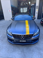 C63s GT AMG GRILL- CHROME SILVER + C-Class C63s AMG Sedan, Coupe, Estate, Convertible 2015-2018