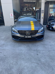 C63s GT AMG GRILL- CHROME SILVER + C-Class C63s AMG Sedan, Coupe, Estate, Convertible 2015-2018