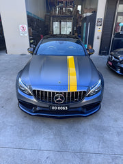 C63s GT AMG GRILL- CHROME SILVER + C-Class C63s AMG Sedan, Coupe, Estate, Convertible 2015-2018