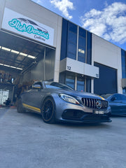 C63s GT AMG GRILL- CHROME SILVER + C-Class C63s AMG Sedan, Coupe, Estate, Convertible 2015-2018