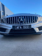 A-Class Prefacelift GT Panamericana Grill CHROME SILVER + A-Class W176 2013-2015 A200/A250/A45AMG