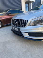 A-Class Prefacelift GT Panamericana Grill CHROME SILVER + A-Class W176 2013-2015 A200/A250/A45AMG