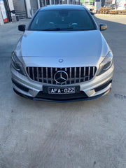 A-Class Prefacelift GT Panamericana Grill CHROME SILVER + A-Class W176 2013-2015 A200/A250/A45AMG