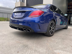 C-Class W205 Sports Spoiler + C-Class W205 Sedan 2014-2021 C200/C250/C300/C43/C63s