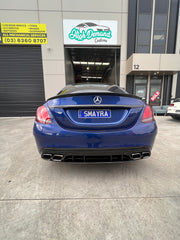 C-Class W205 Sports Spoiler + C-Class W205 Sedan 2014-2021 C200/C250/C300/C43/C63s