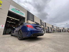 C-Class W205 Sports Spoiler + C-Class W205 Sedan 2014-2021 C200/C250/C300/C43/C63s