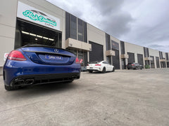 C-Class W205 Sports Spoiler + C-Class W205 Sedan 2014-2021 C200/C250/C300/C43/C63s