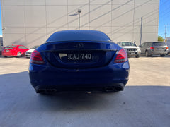 C- Class Shark Fin AMG Spoiler + C-Class W205 Sedan 2014-2021 C200/C250/C300/C43/C63s 2014-2021