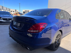 C- Class Shark Fin AMG Spoiler + C-Class W205 Sedan 2014-2021 C200/C250/C300/C43/C63s 2014-2021