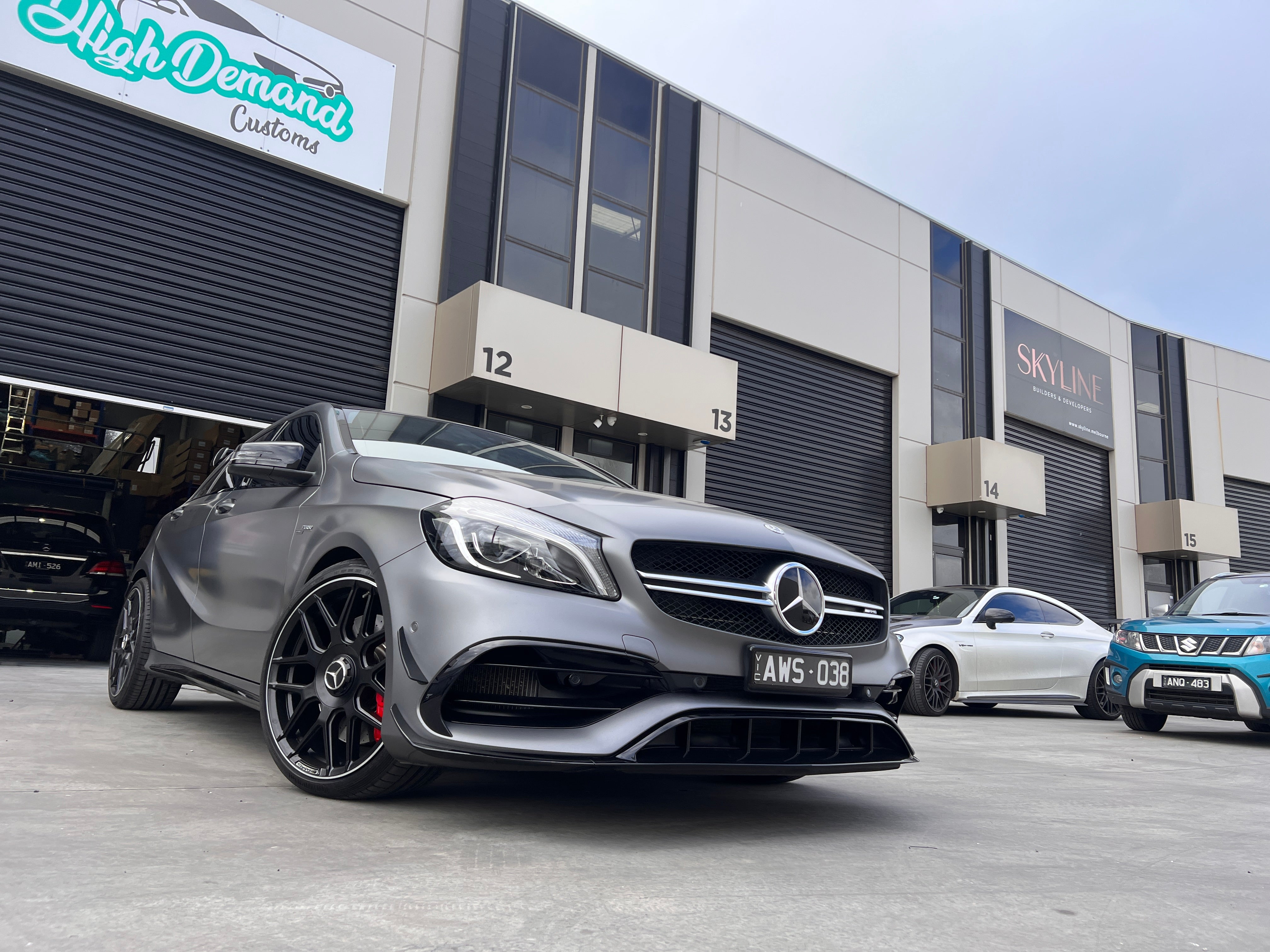 A45 Facelift AeroKit for A - Class W176 (With AMG Sport Pack) 2016-2018 A200/A250/A45AMG