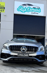 Mercedes A-Class Aero Front Kit W176 A200 A250 A45 Gloss Black