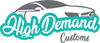 High Demand Customs Logo
