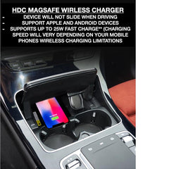 Wireless Fast Charger for Mercedes C- Class W205 2014-2018 Mercedes GLC- Class X253 2015-2020