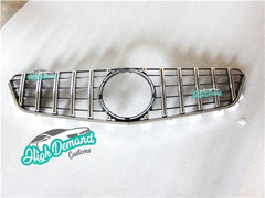 E W207 GT 10-13 GT GRILL SILVER FRONT GRILLE FOR BENZ E CLASS W207 10-13