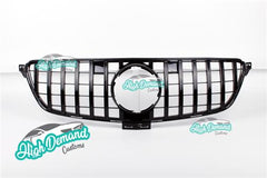 GLE COUPE W292 GT 15-18BLACK GTR STYLE FRONT GRILLE FOR BENZ GLE CLASS COUPE W292 15-18