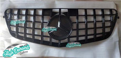 E W212 GT 10-13BLACK GTR STYLE FRONT GRILLE FOR BENZ E CLASS W212 10-13
