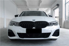 BMW 3 series G20/G28 Grille double-slat gloss black ABS