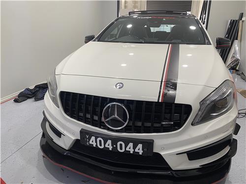 Mercedes A W176 13-15 BLACK GTR STYLE FRONT GRILL FOR BENZ A CLASS W176 16-18