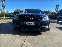 C-Class W204 GT BLACK GTR GRILLE 2007-14