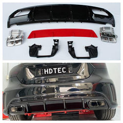 Mercedes A-Class W176 A200 A250 A45 AMG Diffuser Kit