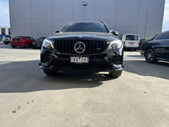 GLC GT Panamericana Grill with Camera Mount- GLOSS BLACK + GLC SUV or Coupe 2016-2018 GLC200/300/43AMG