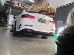 A35 Rear bumper Cannards + A-Class W177(With AMG Sport Pack)Sedan 2019+ A180/A200/A250/A35amg