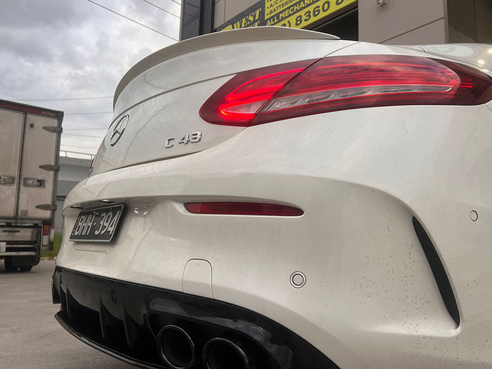 Mercedes C Class C205 Coupe AMG diffuser kit for C200 C250 C300 C43AMG