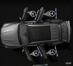Mercedes-Benz Courtesy LED Door Light Logo Projector - 1 Set (2pc) For C-Class W205 C205 A205 2014- 2020