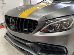 Merecedes C63s AMG GT GRILL in Gloss Black for REAL C63s 2019+