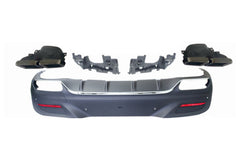 GLE63 diffuser + Exhaust Tips(AMG) + GLE Coupe X292 2015-2019 (With AMG Sport Pack)GLE250/GLE300/GLE400/GLE43